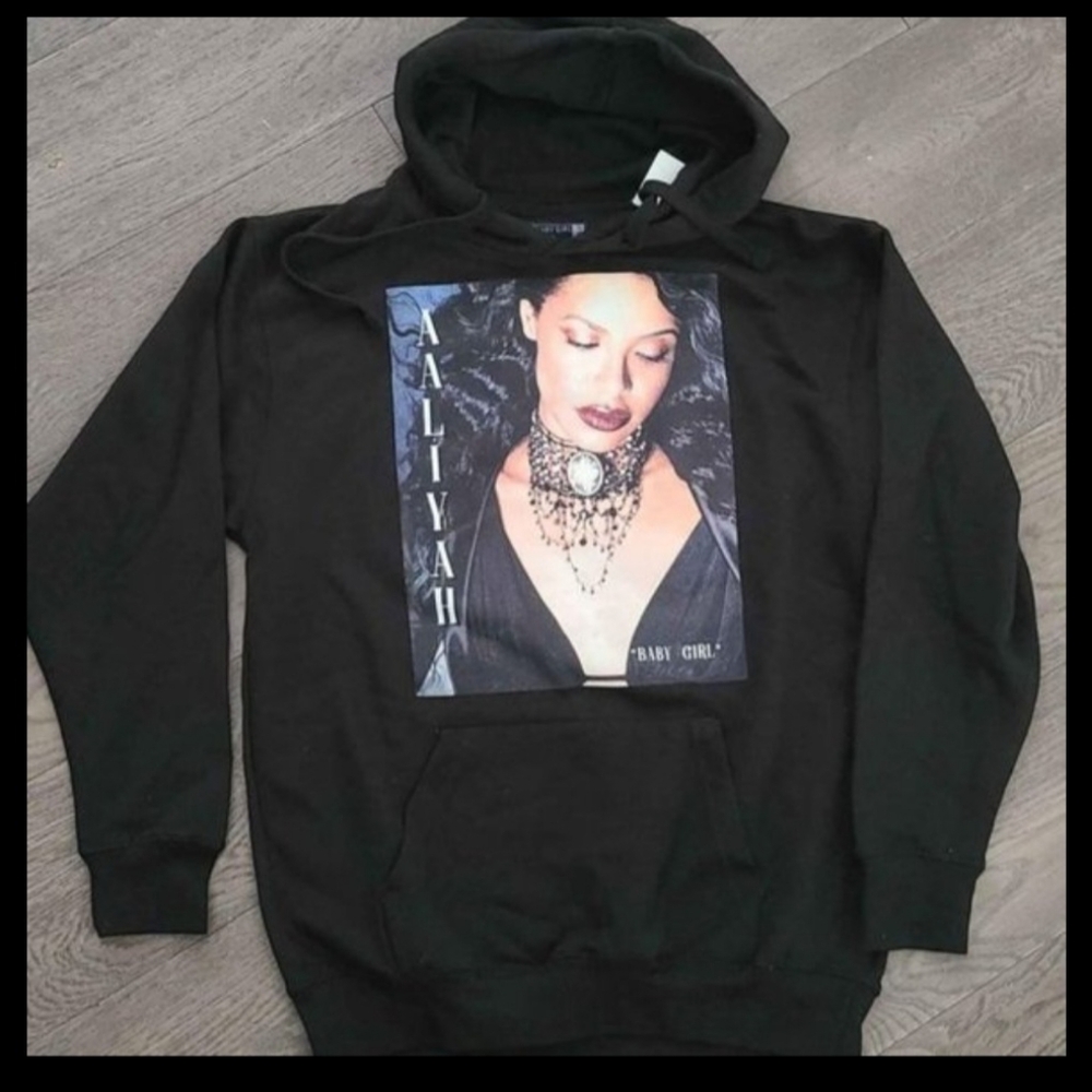 Brand NEW AALIYAH Black Hoodie